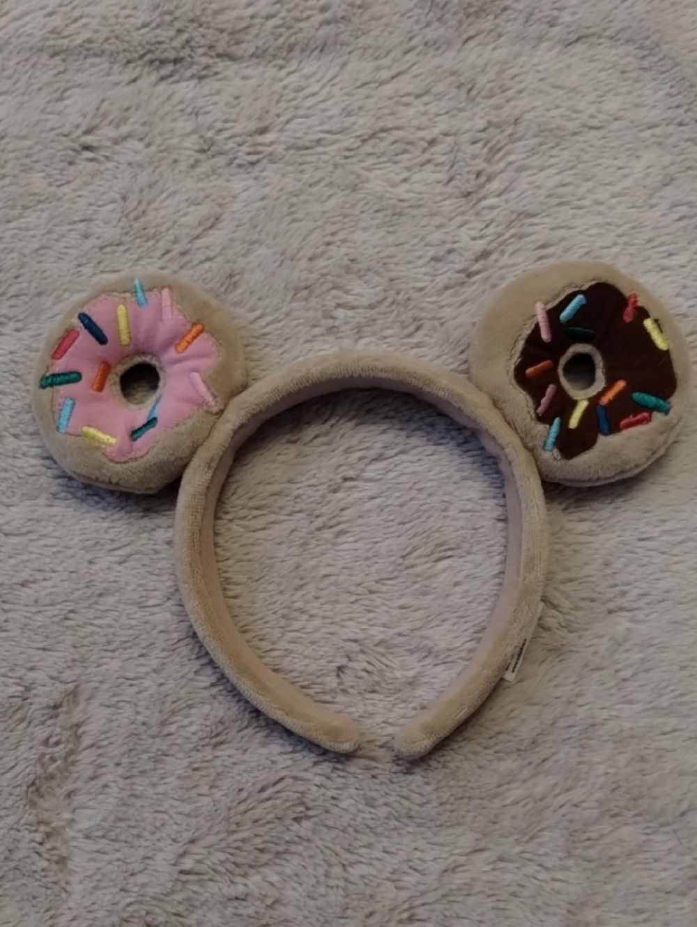 tokidoki Beige Plush Tagged Accessory